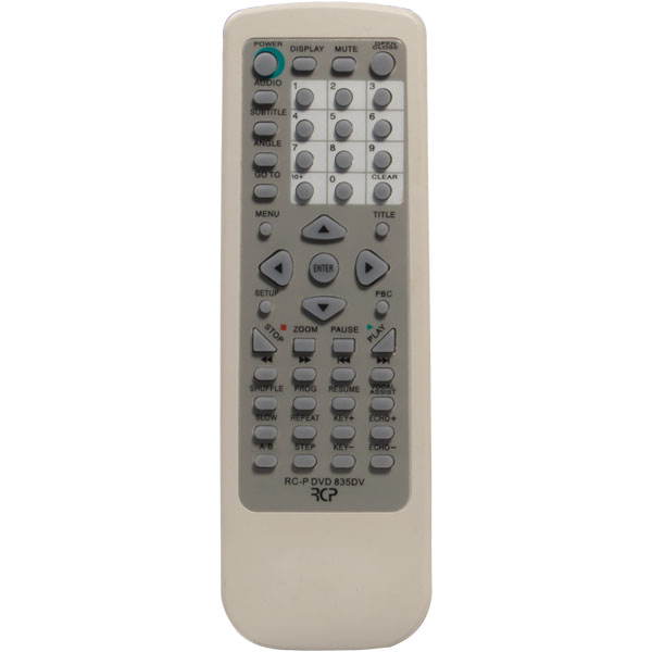 CONTROLE DVD CCE RCP DVD835DV