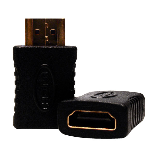 ADAPTADOR HDMI MACHO X HDMI FEMEA GOLD LOUD