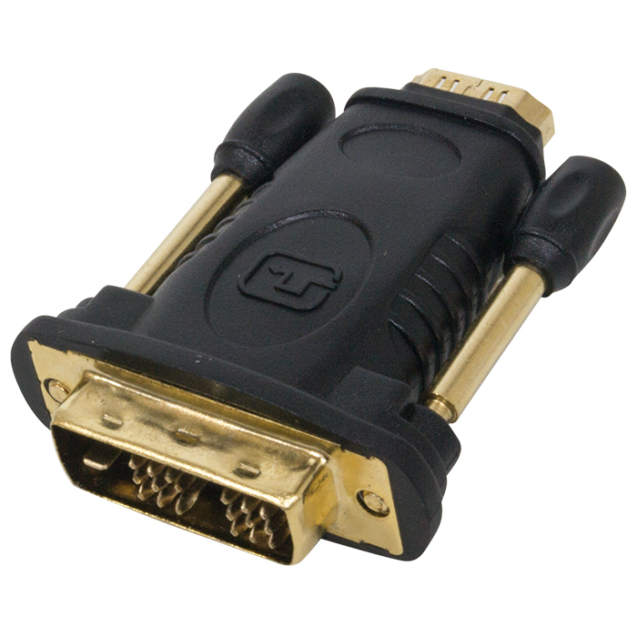 ADAPTADOR DVI MACHO X HDMI FEMEA GOLD LOUD