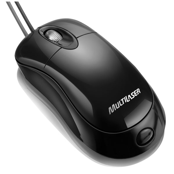 MOUSE BASIC USB MO014 PRETO MULTILASER