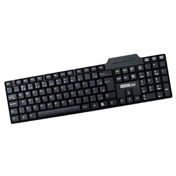 TECLADO USB PRETO ABNT2 515 HARDLINE