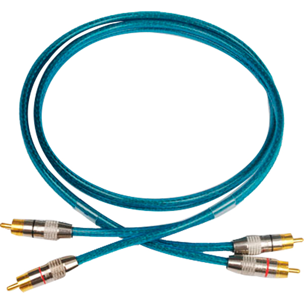 CABO 2 + 2RCA 1M DUPLA BLINDAGEM VERDE OXYGEN