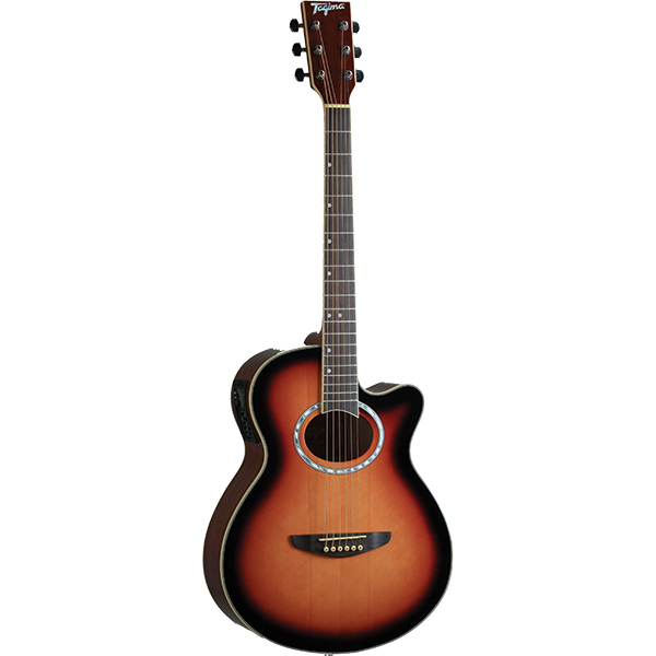VIOLAO ELETRICO ACO DALLAS TUNER SUNBURST TAGIMA