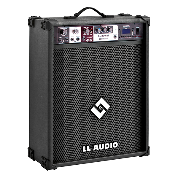 CAIXA MULTIUSO LL200BT FM/USB/SD/BLUETOOTH 12 POL. 50W RMS L.L.