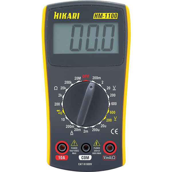 MULTIMETRO DIGITAL HM-1100 HIKARI