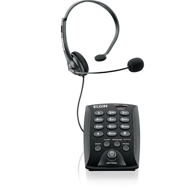 TELEFONE HEADSET HST6000 ELGIN