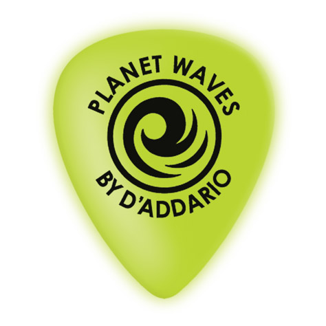 PALHETA P/ GUITARRA GLOW MEDIA C/25 PLANET WAVES