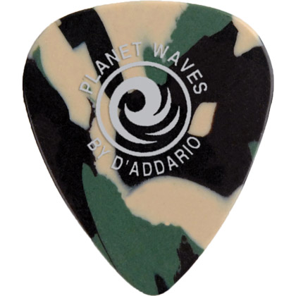 PALHETA P/ GUITARRA HEAVY CAMUFLADA PCT C/25 PLANET WAVES