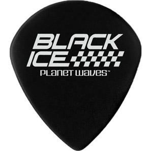 PALHETA P/ GUITARRA JAZZ BLACK ICE EXTRA HEAVY 3DBK725 PCT C/25 PLANET WAVES