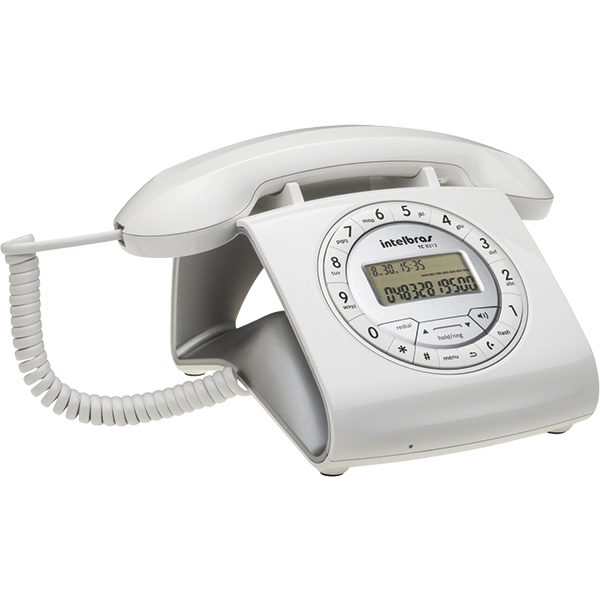 TELEFONE C/FIO TC8312 BRANCO INTELBRAS