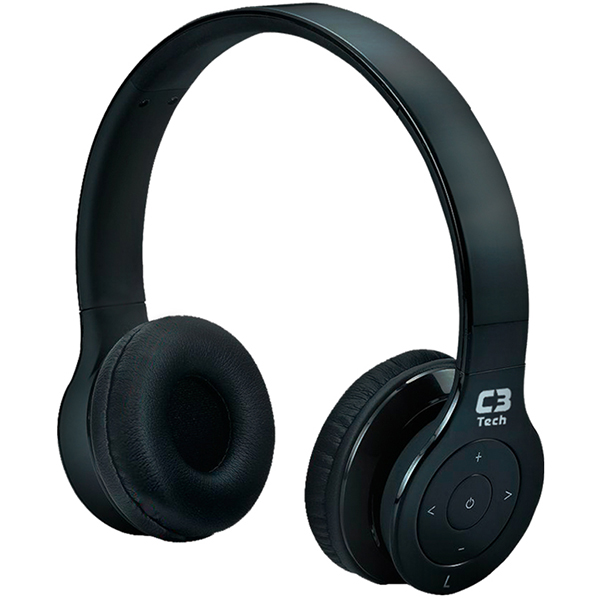 FONE DE OUVIDO BLUETOOTH W530B PRETO C3TECH