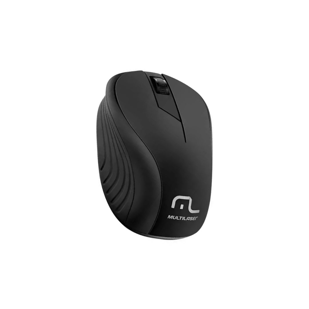 MOUSE SEM FIO WIRELESS WAVE MO212 PRETO MULTILASER