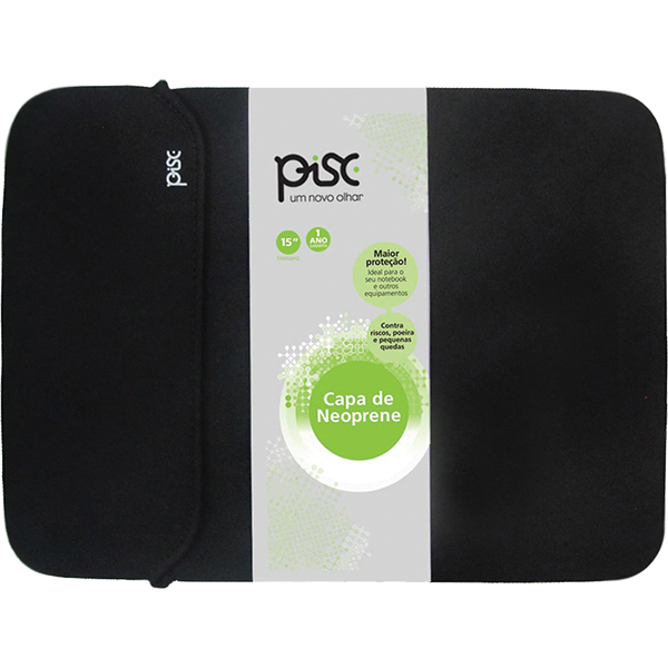 CASE PARA NOTEBOOK NEOPRENE 15 1841 PRETO PISC