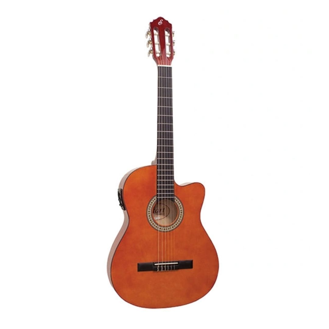 VIOLAO ELETROACUSTICO NYLON FLAT NF-14 CEQ NATURAL GIANNINI