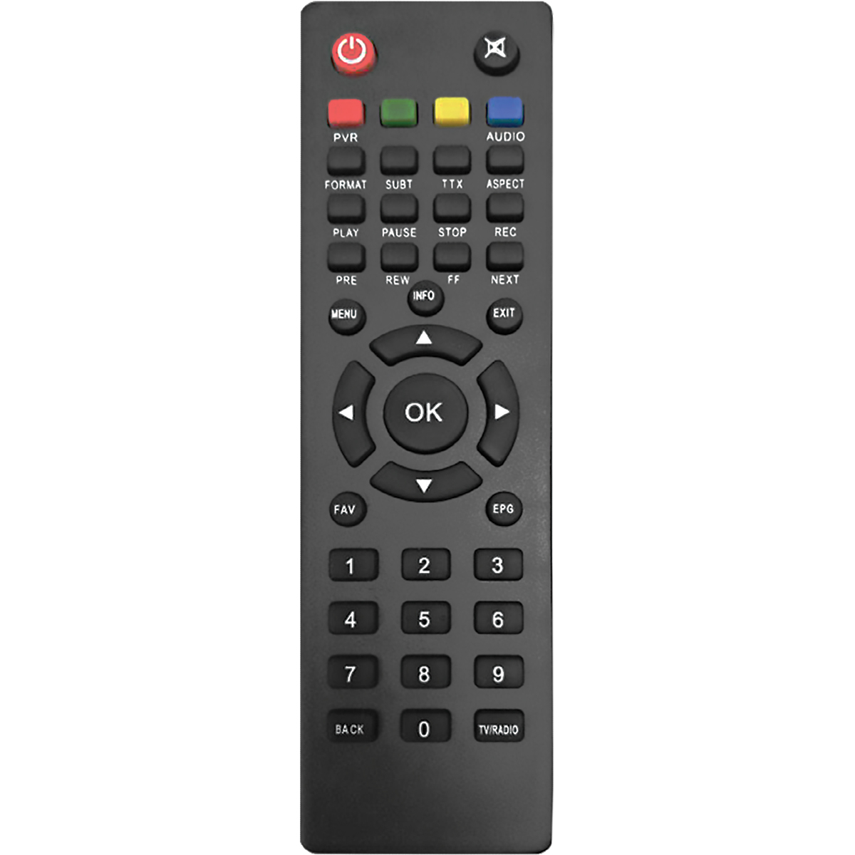 CONTROLE REMOTO P/ CONVERSOR HDTV-2000S COD 28140