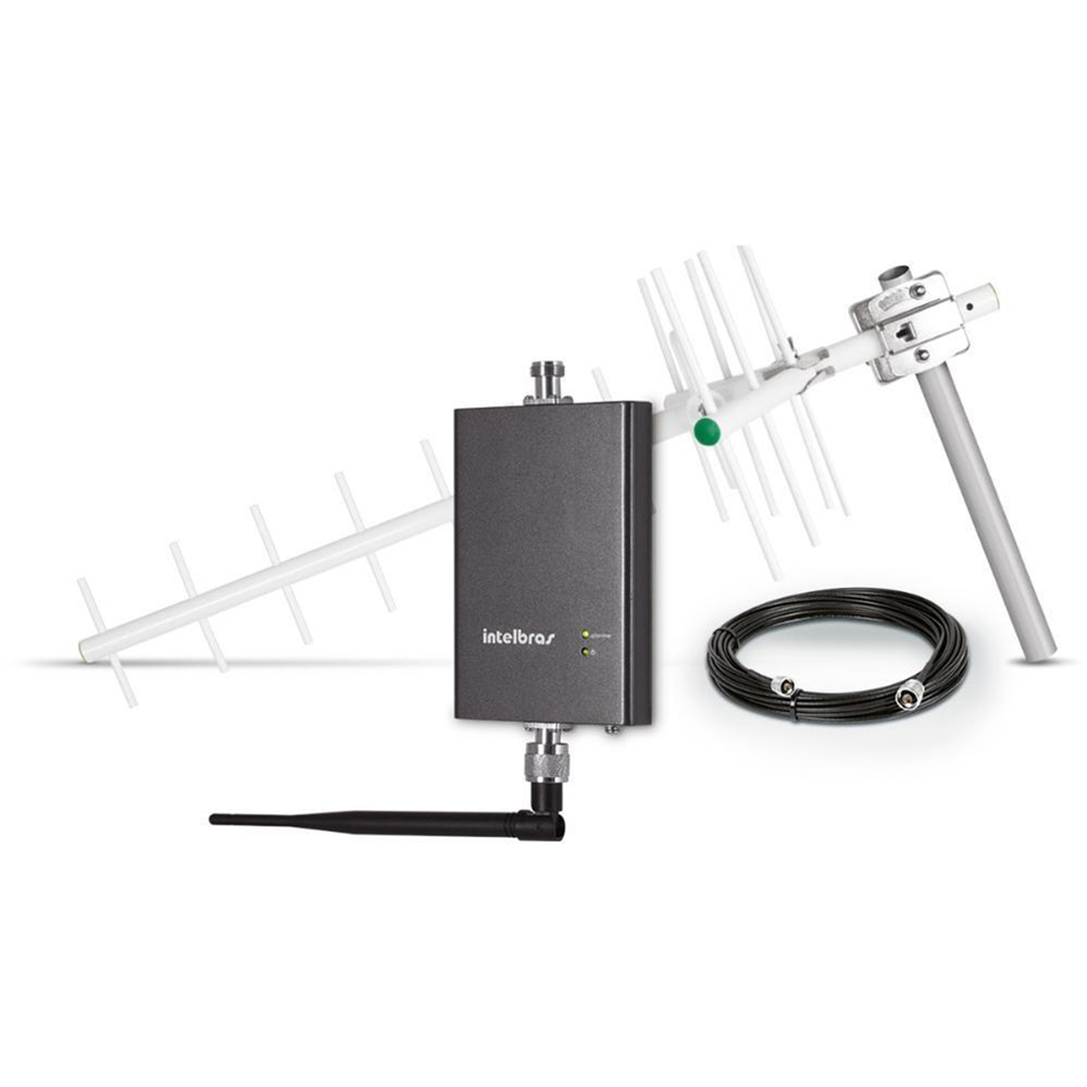 KIT REPETIDOR DE SINAL CELULAR 900MHZ RCK 9014 INTELBRAS