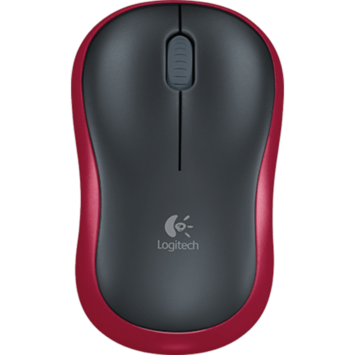 MOUSE WIRELESS NANO M185 VERMELHO LOGITECH