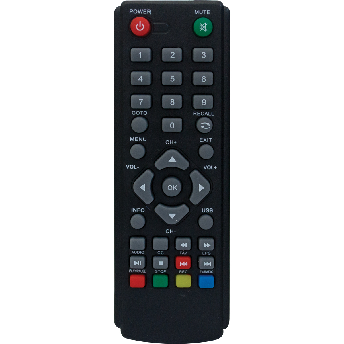 CONTROLE REMOTO P/ CONVERSOR DIGITAL TERRESTRE HDTV-800 COD 28353
