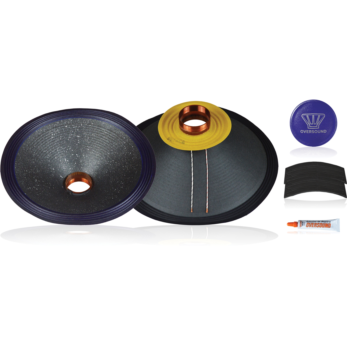 KIT P/ REPARO WOOFER 12 DE 150WRMS 8OHMS - 450W12 OVERSOUND