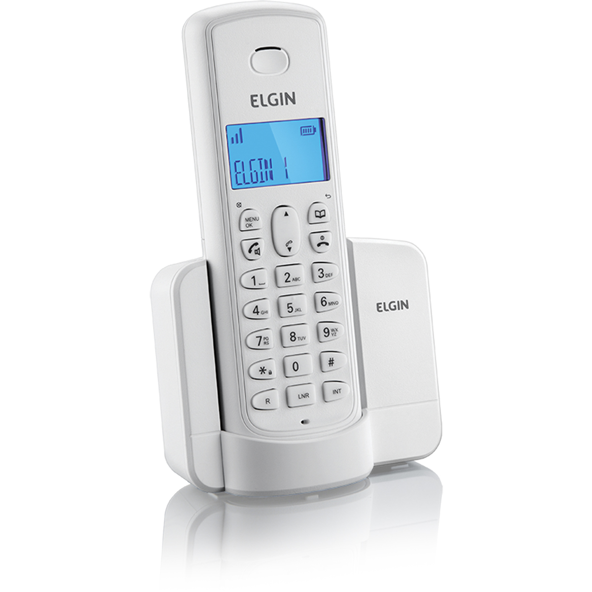 TELEFONE S/ FIO TSF8001 C/ID BRANCO ELGIN