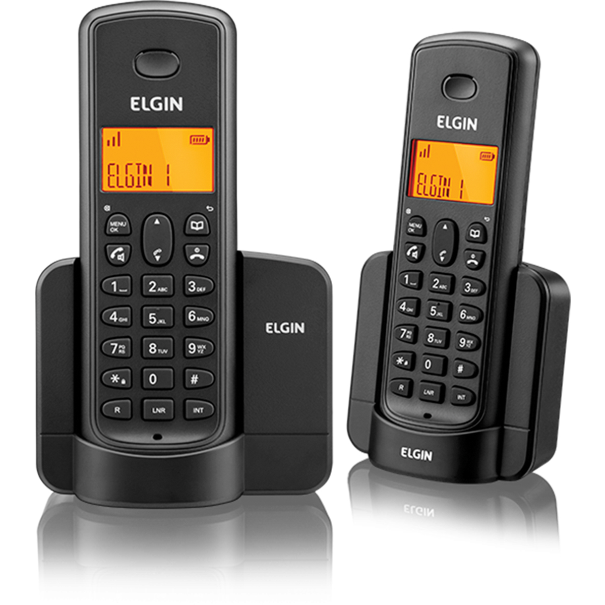 TELEFONE S/FIO TSF 8002 C/ID C/1 RAMAL PRETO ELGIN