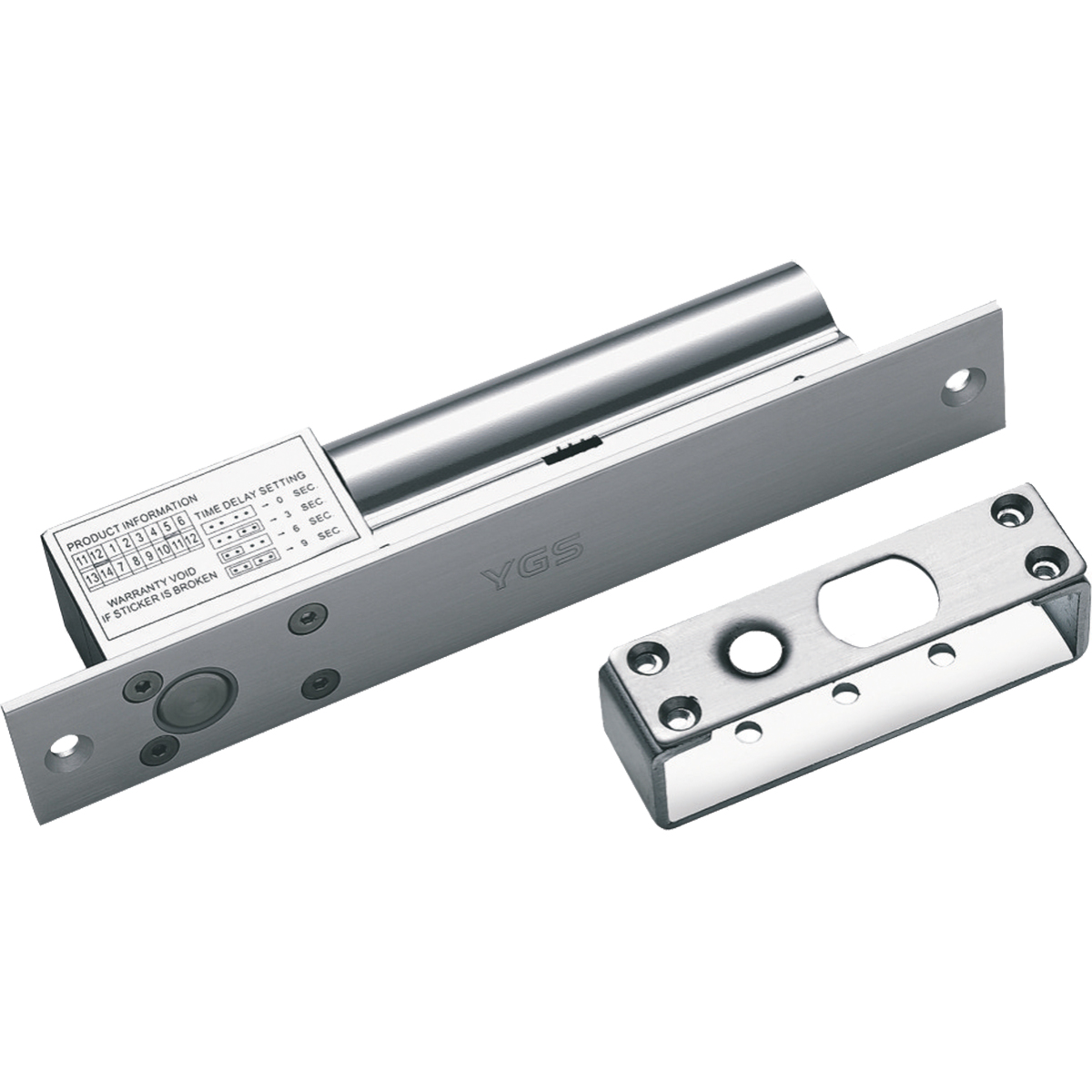 FECHADURA DE PINO SOLENOIDE ELETRICA DS-K4T108 HIKVISION