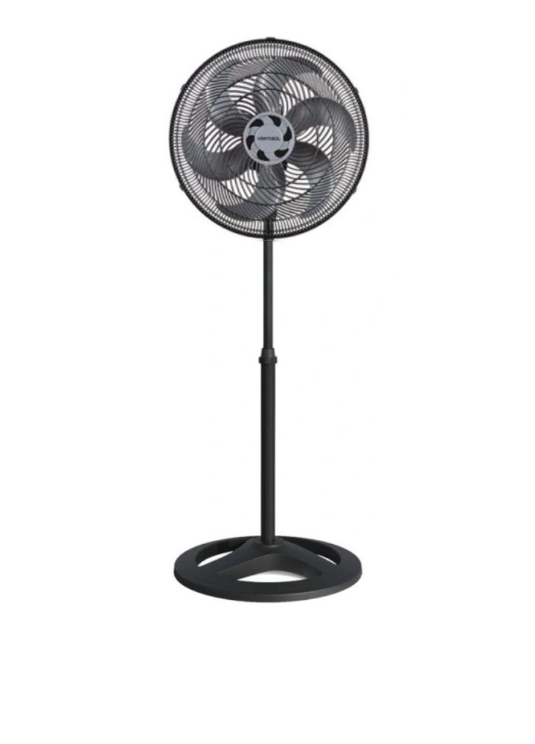 VENTILADOR DE COLUNA TURBO 6P 40CM PRETO 220V PREMIUM VENTISOL