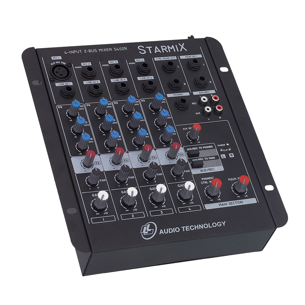 MESA STARMIX 4 CANAIS XMS402R USB/CARTAO/BLUETOOTH/FM L.L.