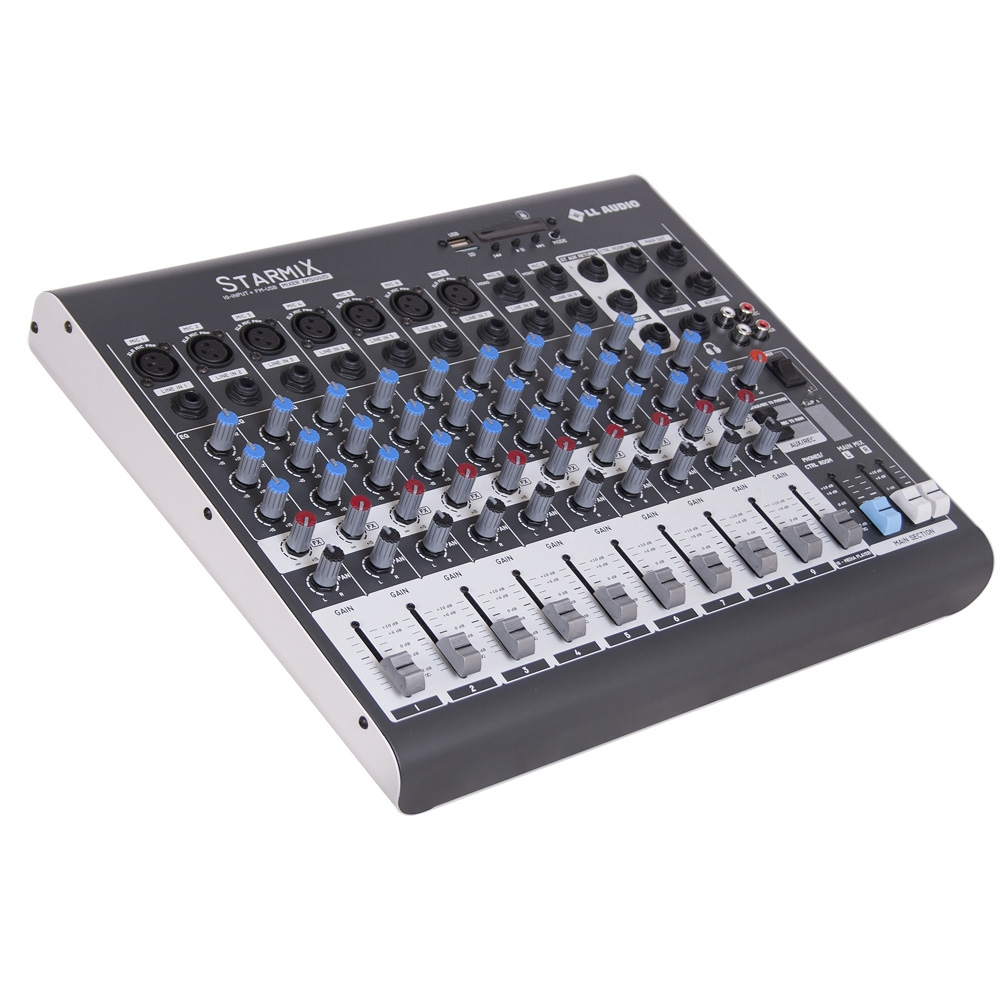 MESA STARMIX 10 CANAIS XMS1002D USB/CARTAO/BLUETOOTH/FM L.L.