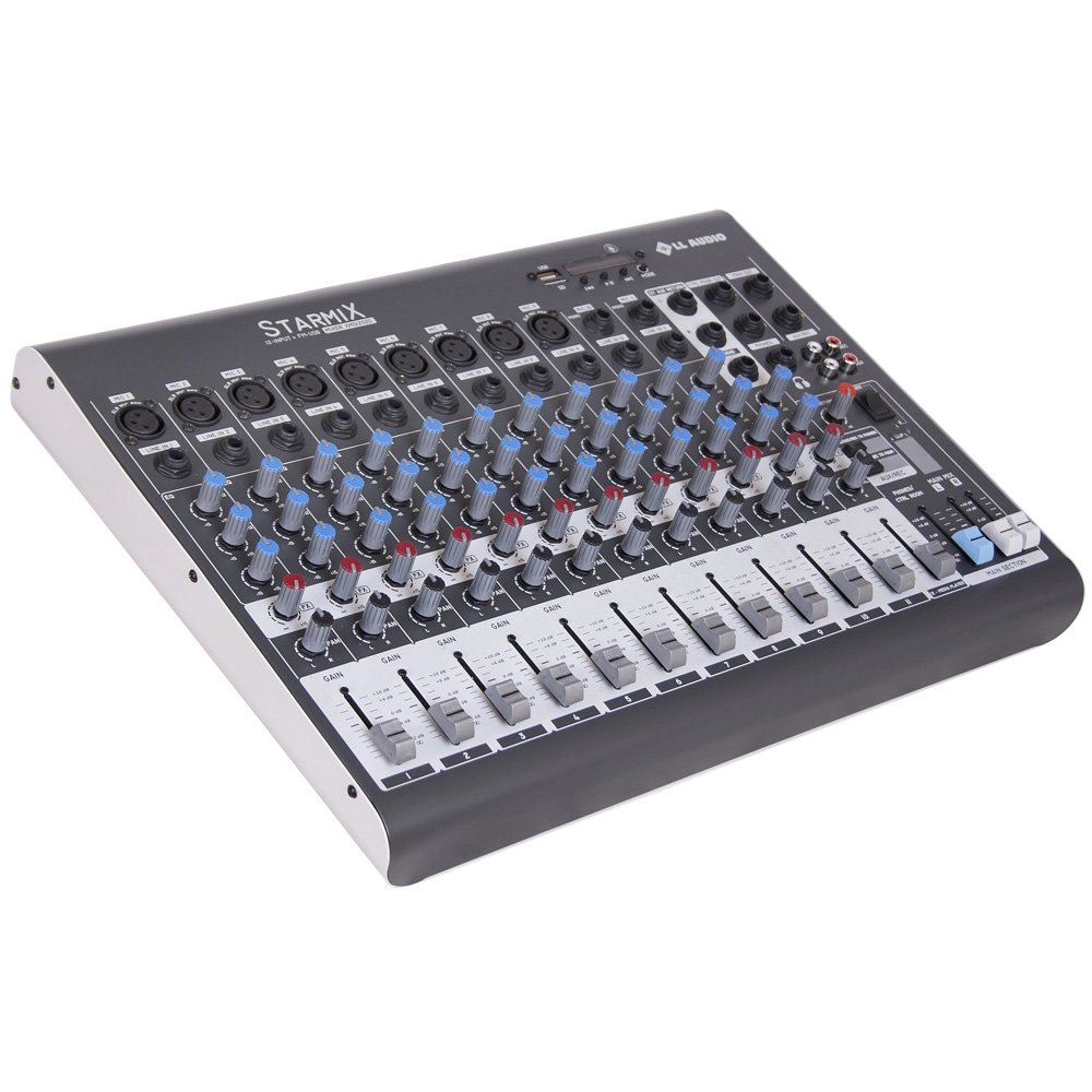 MESA STARMIX 12 CANAIS XMS1202D USB/CARTAO/BLUETOOTH/FM L.L.