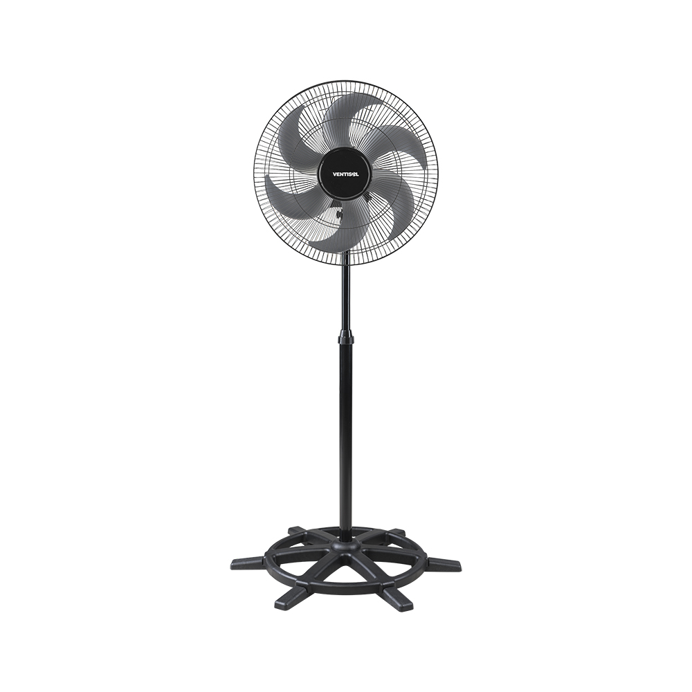 VENTILADOR DE COLUNA TURBO 6P 50CM STEEL BIVOLT VENTISOL