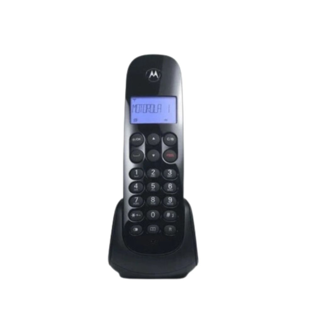 TELEFONE S/FIO DECT 6.0 C/ ID. CHAM. MOTO700 PRETO MOTOROLA