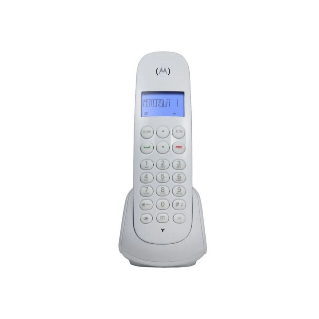 TELEFONE S/FIO DECT 6.0 C/ ID. CHAM. MOTO700W BRANCO MOTOROLA