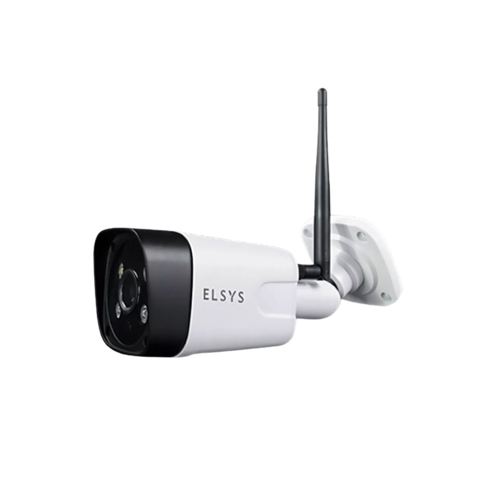 CAMERA DE SEG. WI-FI EXTERNA COM INTELIGENCIA DE VIDEO FULL HD ESC-WB3F ELSYS