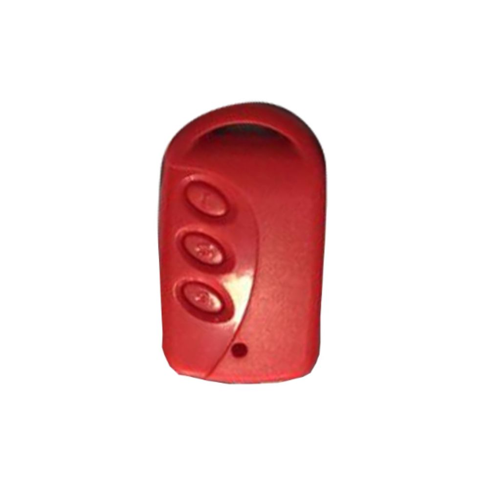 CONTROLE PARA ABERTURA DE PORTAO 3 BOTOES SLIM VERMELHO HITRON