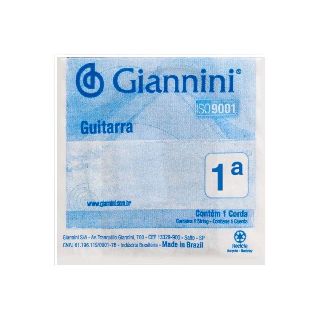 CORDA GUITARRA SUPER LIGHT GEEGST9.1 C/3 GIANNINI