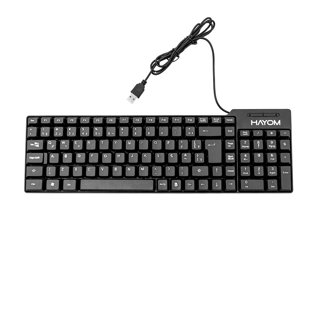 TECLADO USB BASICO TC3201 HAYOM