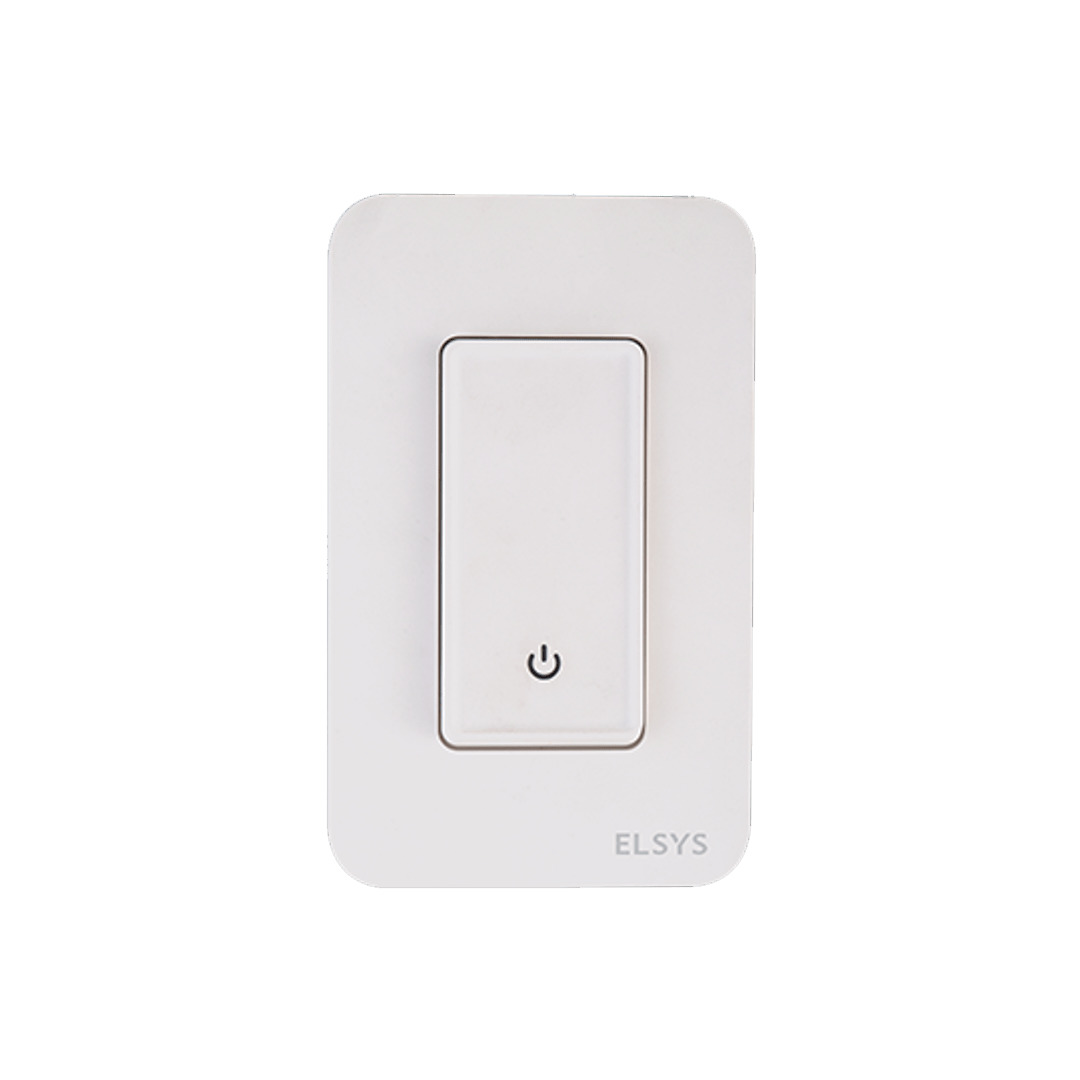 INTERRUPTOR INTELIGENTE 1 TECLA WI-FI CONTROLE VIA APLICATIVO EPGG22 ELSYS