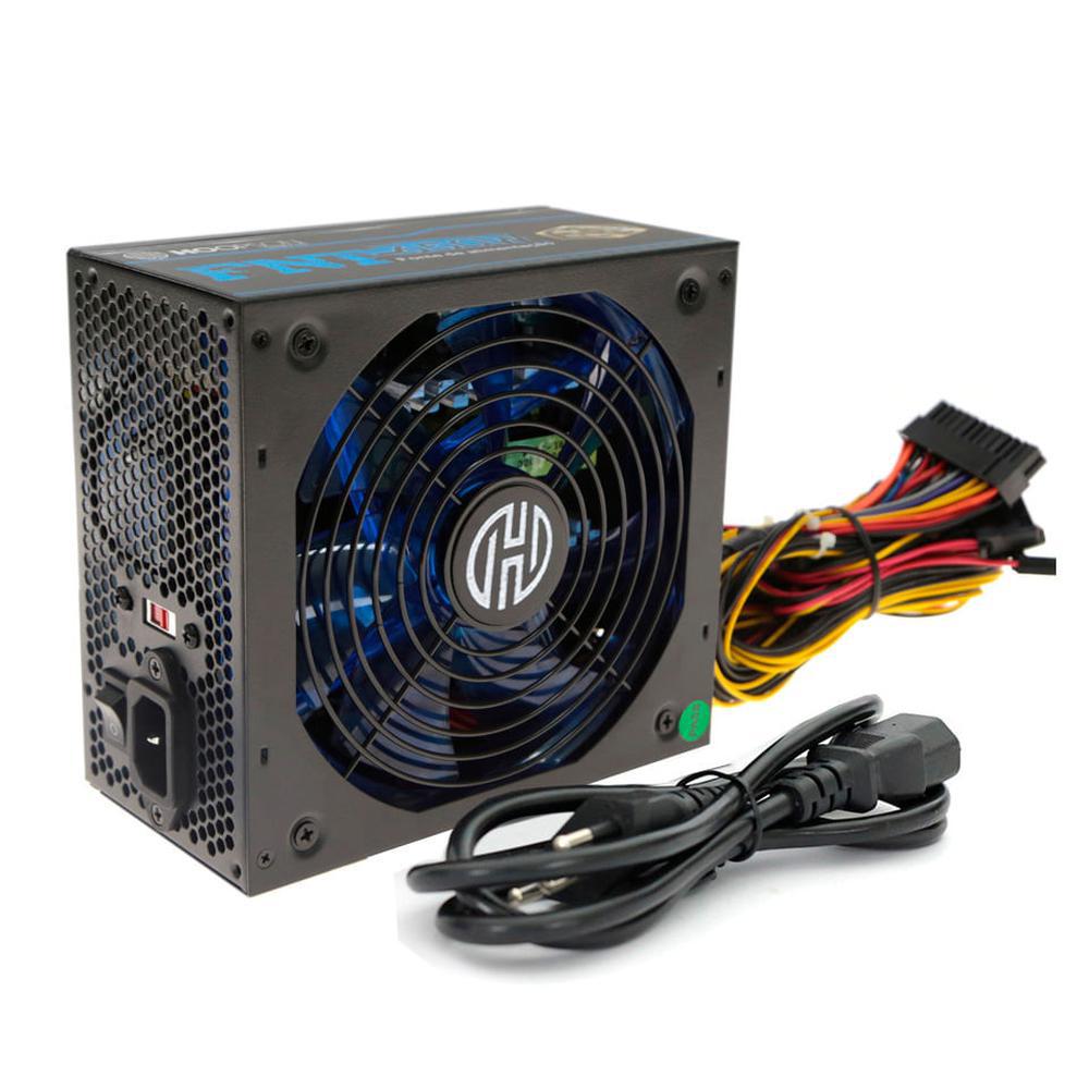 FONTE DE ALIMENTACAO 650W COM PFC NEGATIVO GAMER C/ CABO FNT-650W HOOPSON