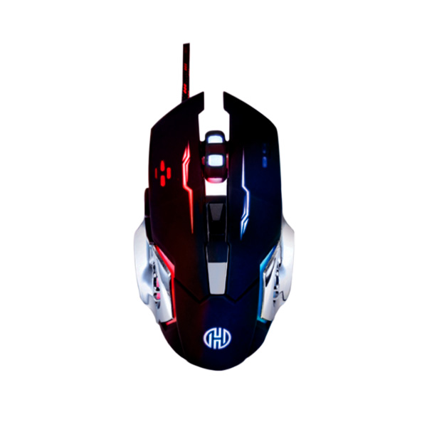 MOUSE USB GAMER GALAXY ILUMINACAO RGB DPI-1200/1600/2000/2400 CABO NYLON GT1100 HOOPSON