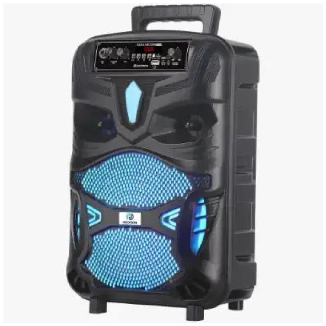 CAIXA DE SOM AMPLIFICADA AF 8 100W BLUETOOTH/FM/USB/SD RBM-019 HOOPSON