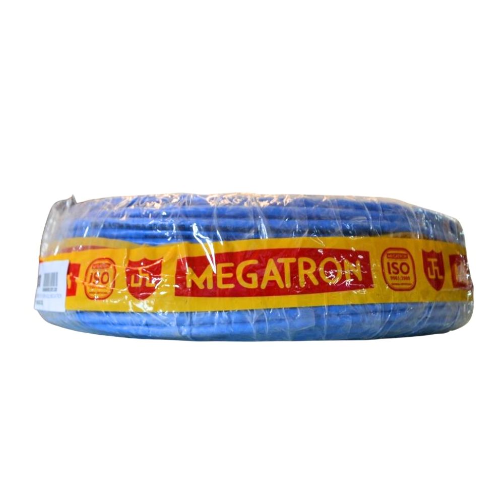 CABO LAN  4 PARES COBRE CAT 6 100M AZUL MEGATRON