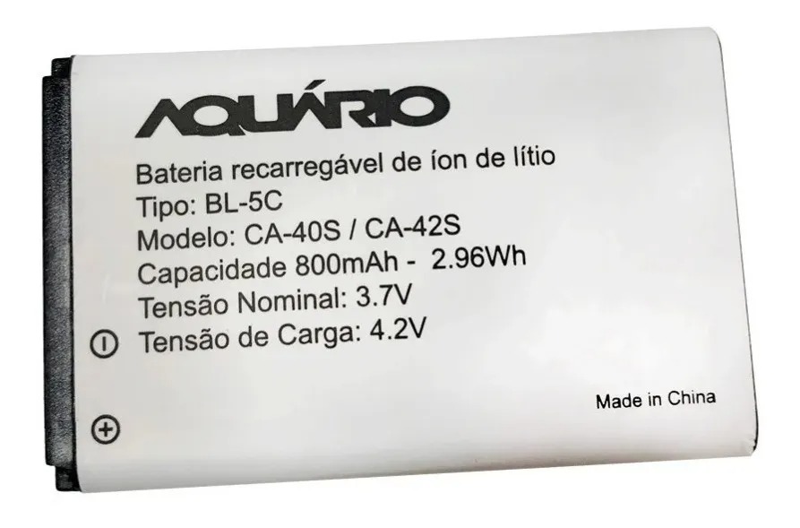 BATERIA CA-40S CA-42S CA-42S3G CA-42SE4G CA-42SX4G LITHIUM 800MAH 3.7V AQUARIO