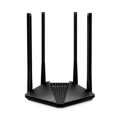 ROTEADOR WIRELESS GIGABIT DUAL BAND AC1200 MR30G 4 ANTENAS 10/100/1000 MERCUSYS