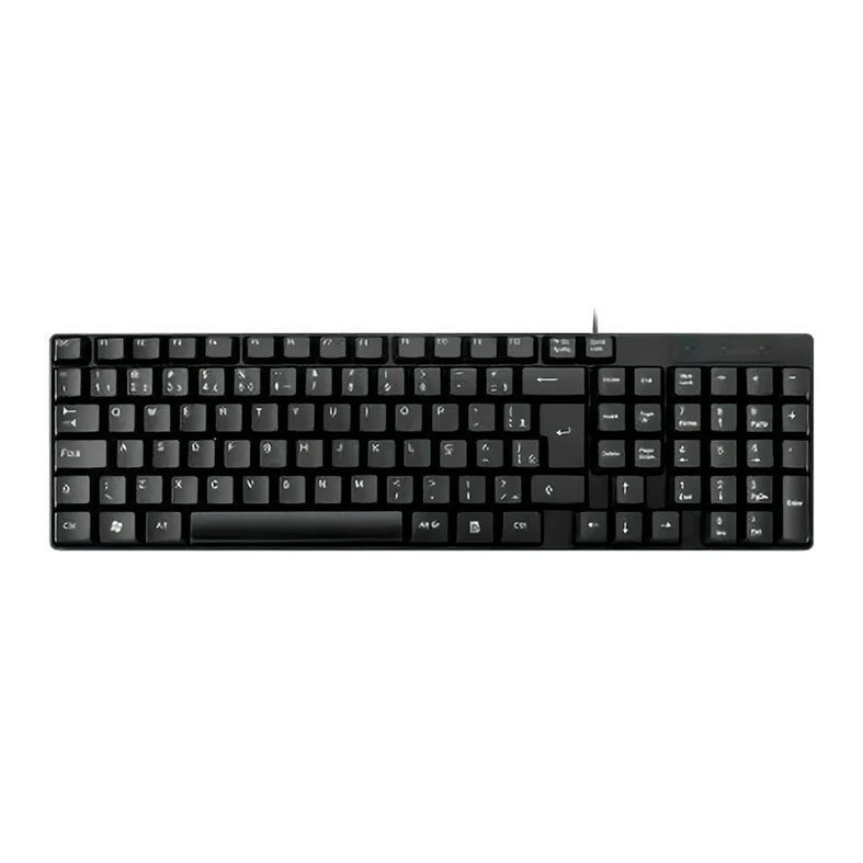 TECLADO USB COMPACTO RESISTENTE AGUA TC193BU PRETO MULTILASER