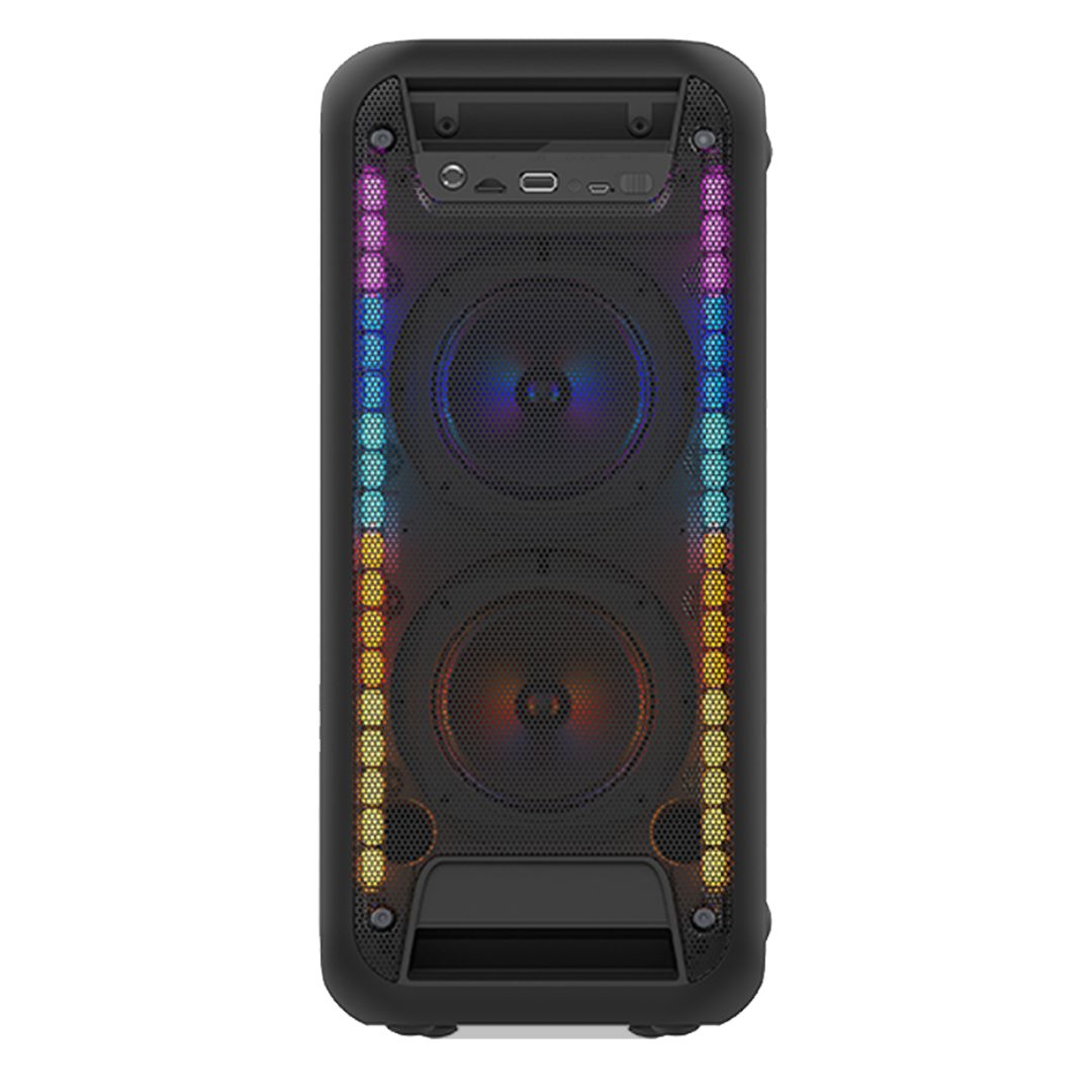 CAIXA DE SOM AMPLIFICADA RAINBOW AF 4 80W BLUETOOTH /FM/USB/SD SUMAY