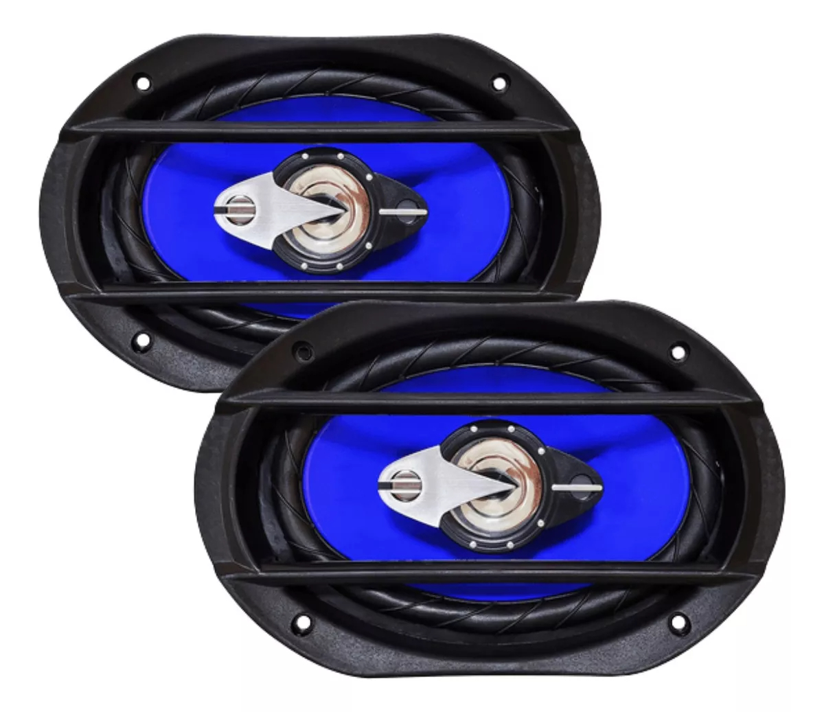 KIT 6X9 110W RMS ORION QUADRIAXIAL PRETO/AZUL TSR