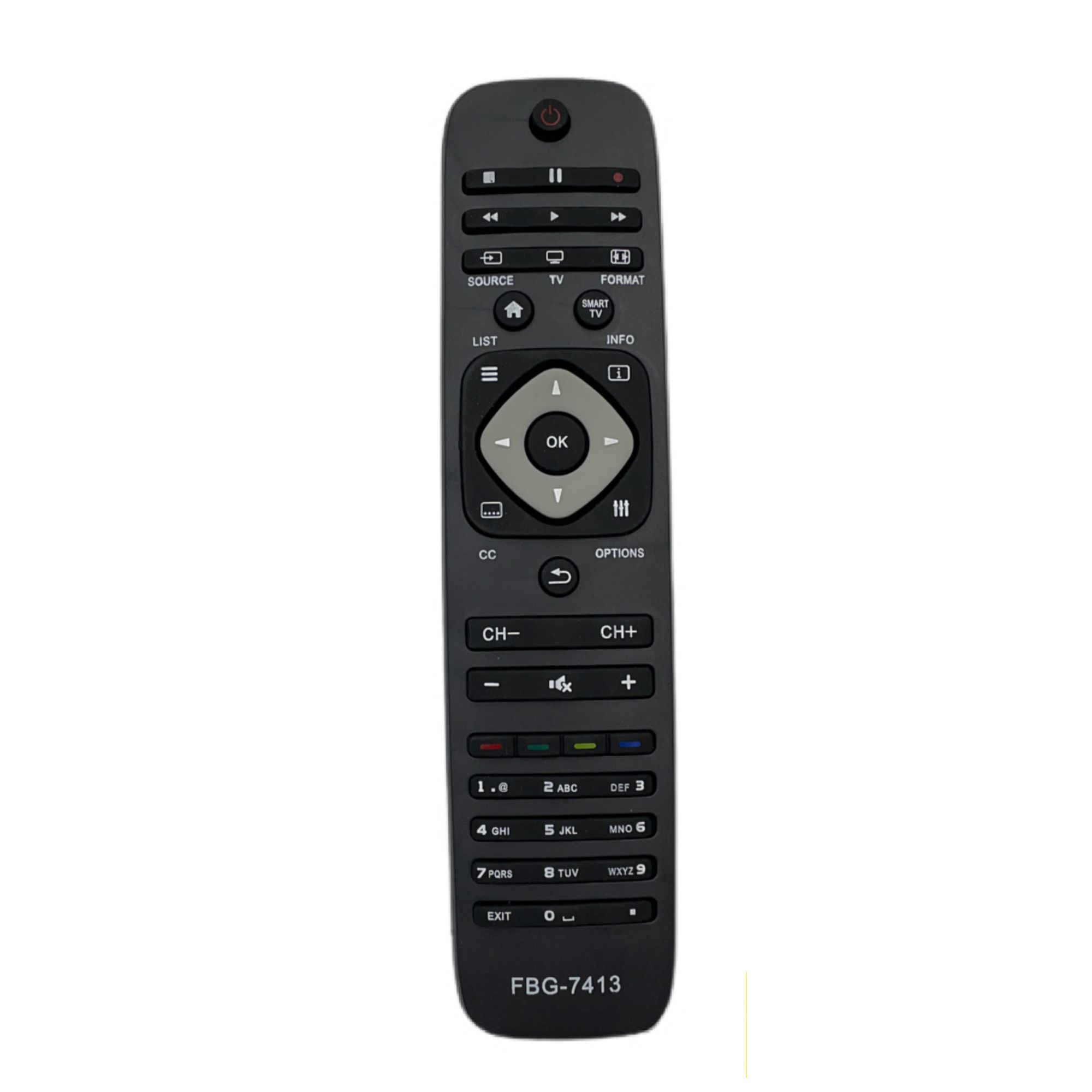 CONTROLE TV SMART PHILIPS 3D 7413 IMPORTADO