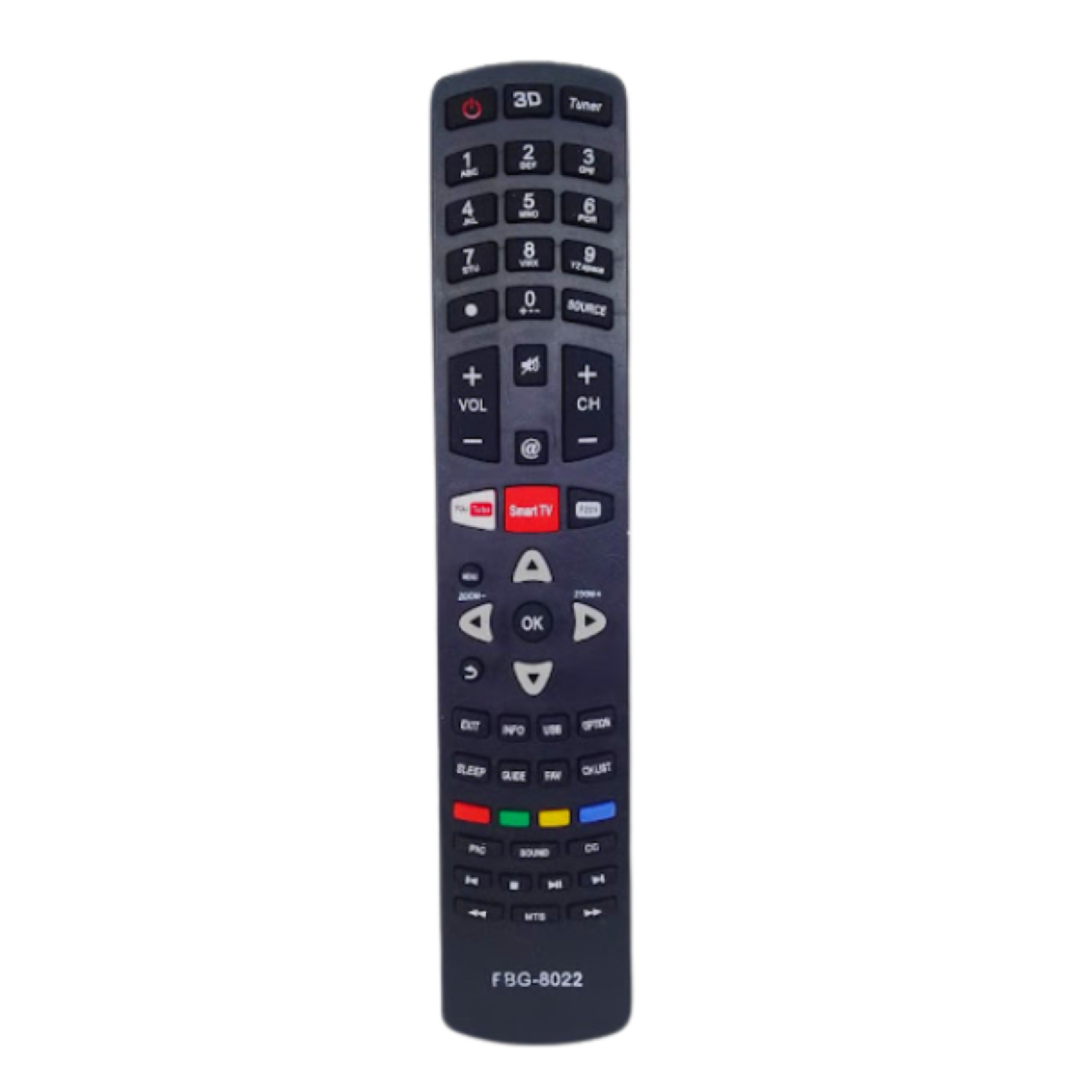 CONTROLE TV LCD SMART PHILCO C/NETFLIX YOUTUBE 8022 IMPORTADO