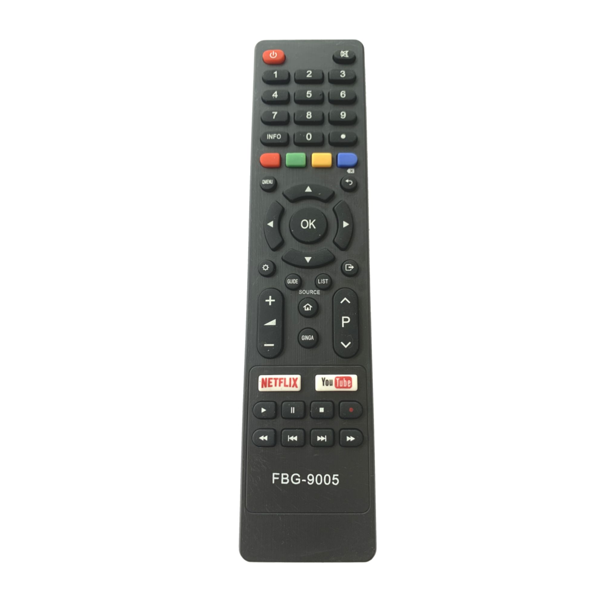 CONTROLE TV SMART PHILCO/BRITANIA C/NETFLIX YOUTUBE 9005 IMPORTADO